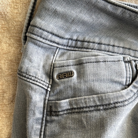 G-Star Women's Gray Jeans Super Skinny Sz 30 Length 34 - Picture 2 of 6